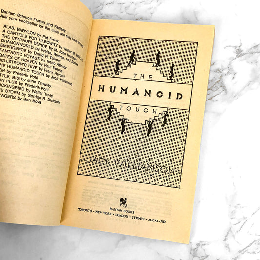 The Humanoid Touch by Jack Williamson [1985 PAPERBACK]