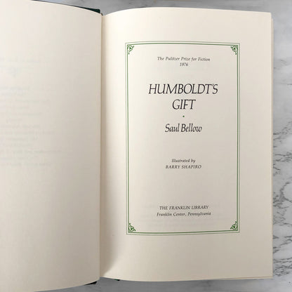 Humboldt's Gift by Saul Bellow [THE FRANKLIN LIBRARY / 1983]