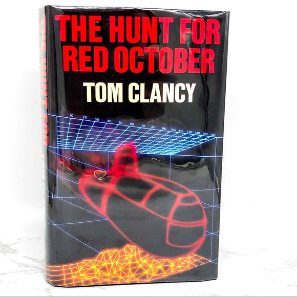 The Hunt For Red October by Tom Clancy [U.K. FIRST EDITION] 1985 • Collins • Jack Ryan #1