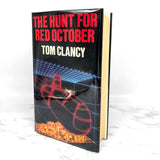 The Hunt For Red October by Tom Clancy [U.K. FIRST EDITION] 1985 • Collins • Jack Ryan #1