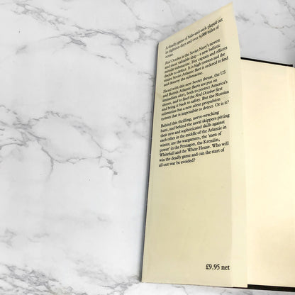 The Hunt For Red October by Tom Clancy [U.K. FIRST EDITION] 1985 • Collins • Jack Ryan #1