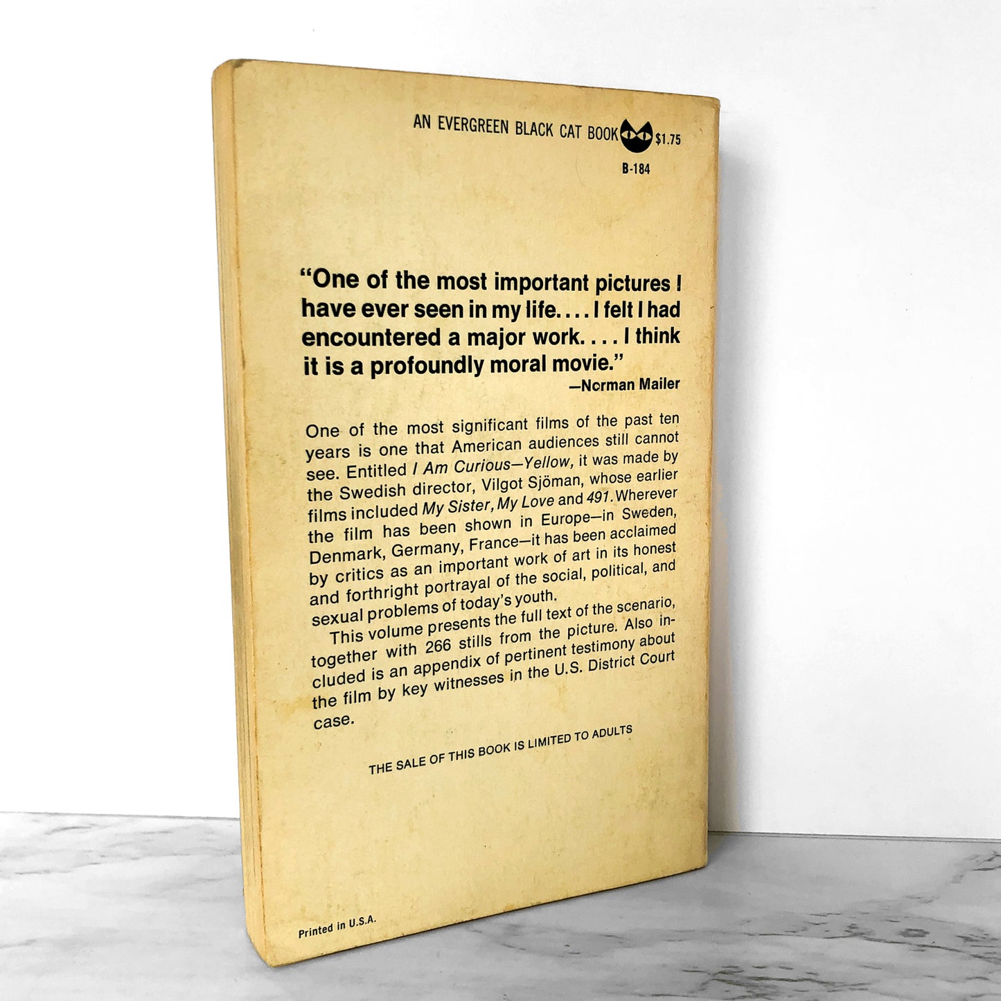 I Am Curious (Yellow) by Vilgot Sjöman [FIRST EDITION / 1968]