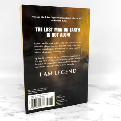 I am Legend by Richard Matheson [TRADE PAPERBACK] TOR • 2007 • Movie Tie-in