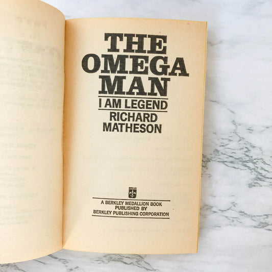 I am Legend by Richard Matheson [1971 MOVIE TIE-IN PAPERBACK]