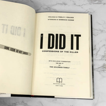 If I Did It: Confessions of the Killer by O.J. Simpson [FIRST EDITION • FIRST PRINTING] 2007