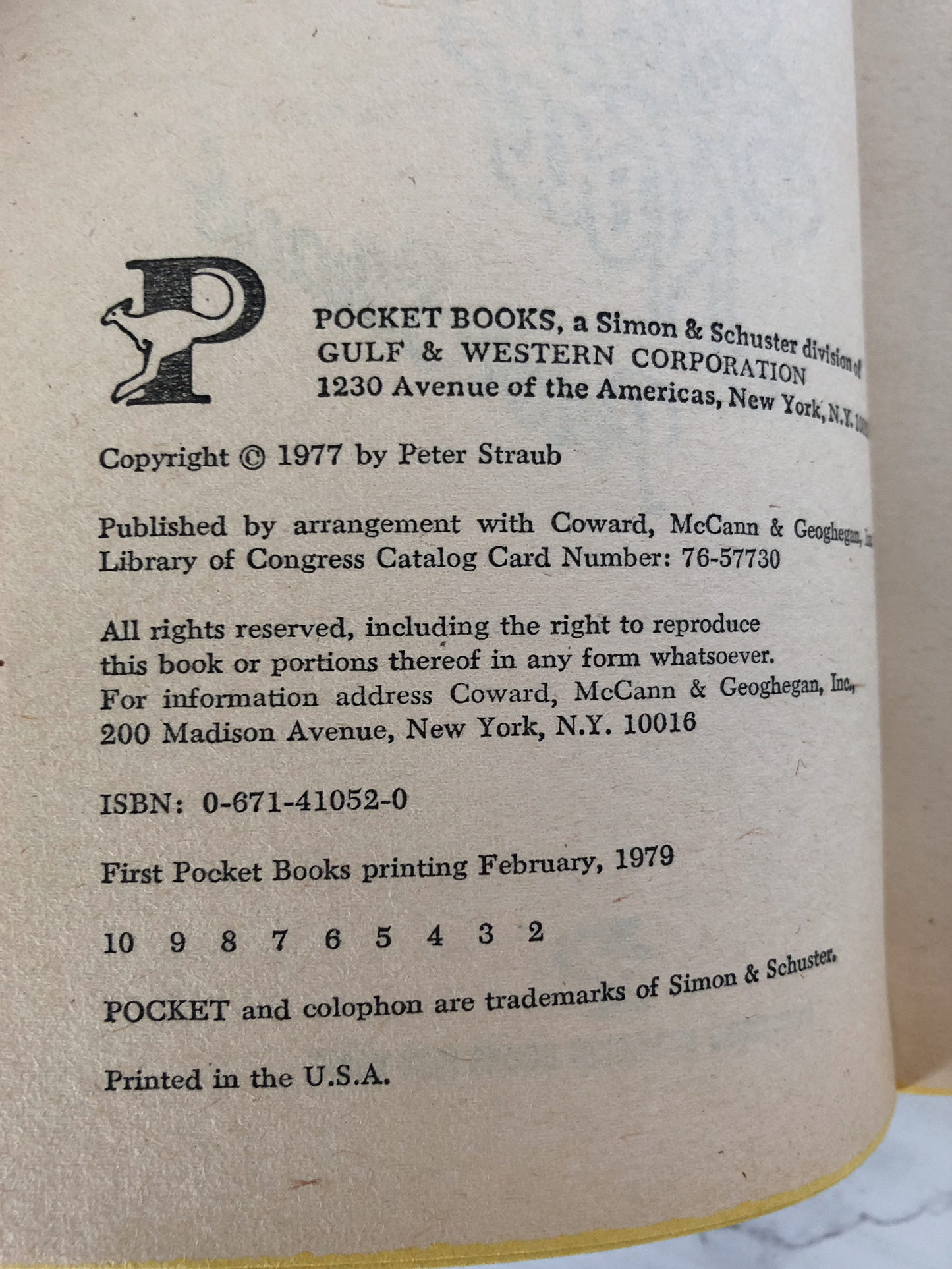 If You Could See Me Now by Peter Straub - Bookshop Apocalypse