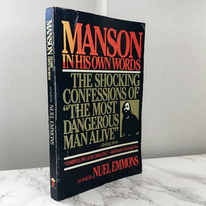 Manson in His Own Words by Charles Manson and Nuel Emmons - Bookshop Apocalypse