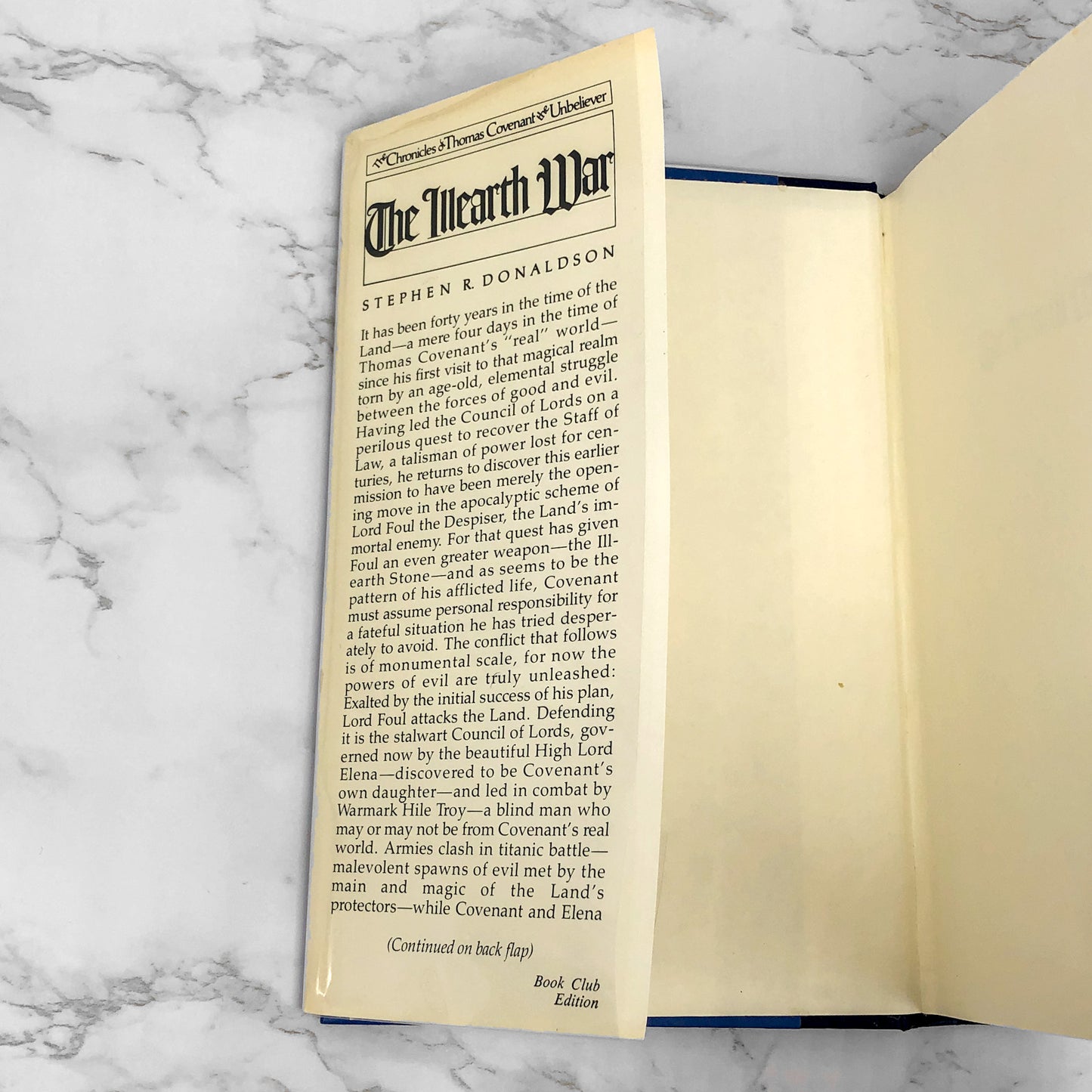 The Illearth War by Stephen R. Donaldson [1977 HARDCOVER]