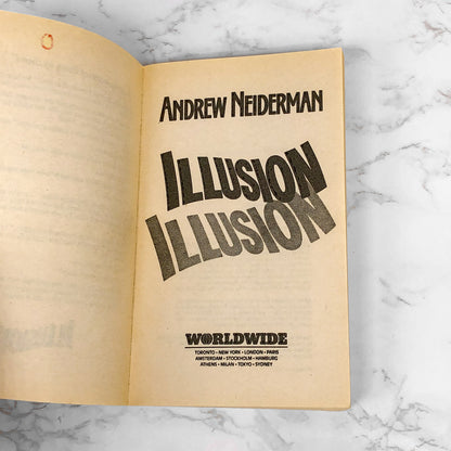 Illusion by Andrew Neiderman [FIRST EDITION] 1987