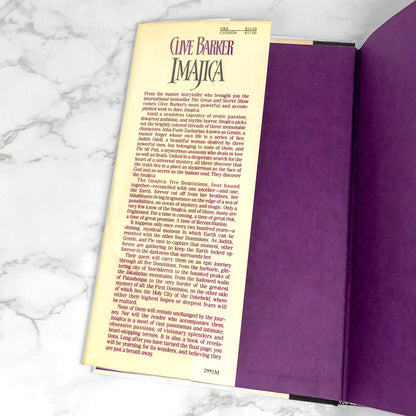 Imajica by Clive Barker [FIRST EDITION • FIRST PRINTING] 1991