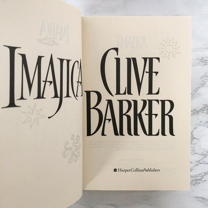 Imajica by Clive Barker [FIRST BOOK CLUB EDITION / 1991]