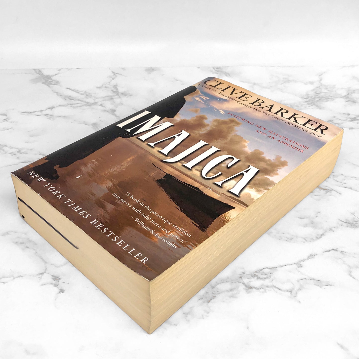 Imajica by Clive Barker [ILLUSTRATED TRADE PAPERBACK] 2002 • Perennial