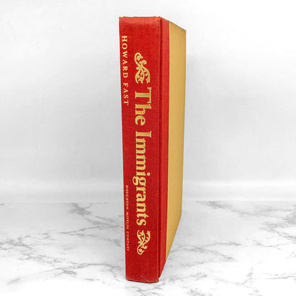 The Immigrants by Howard Fast [FIRST EDITION • FIRST PRINTING] 1977