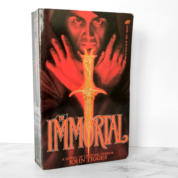 The Immortal by John Tigges [FIRST EDITION / 1986] Leisure Horror