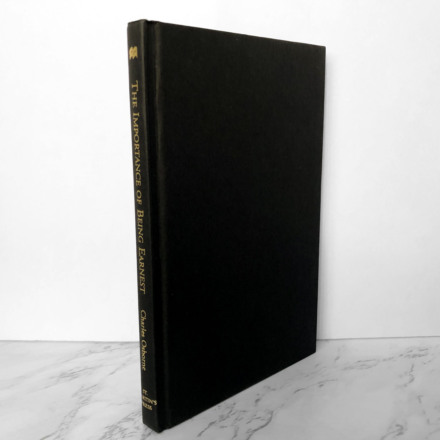 The Importance of Being Earnest: A Trivial Novel for Serious People by Charles Osborne / Oscar Wilde [FIRST EDITION] - Bookshop Apocalypse