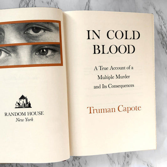 In Cold Blood by Truman Capote [FIRST EDITION / SEVENTH PRINTING] - Bookshop Apocalypse