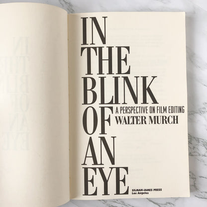 In the Blink of an Eye: A Perspective on Film Editing by Walter Murch [FIRST EDITION] - Bookshop Apocalypse