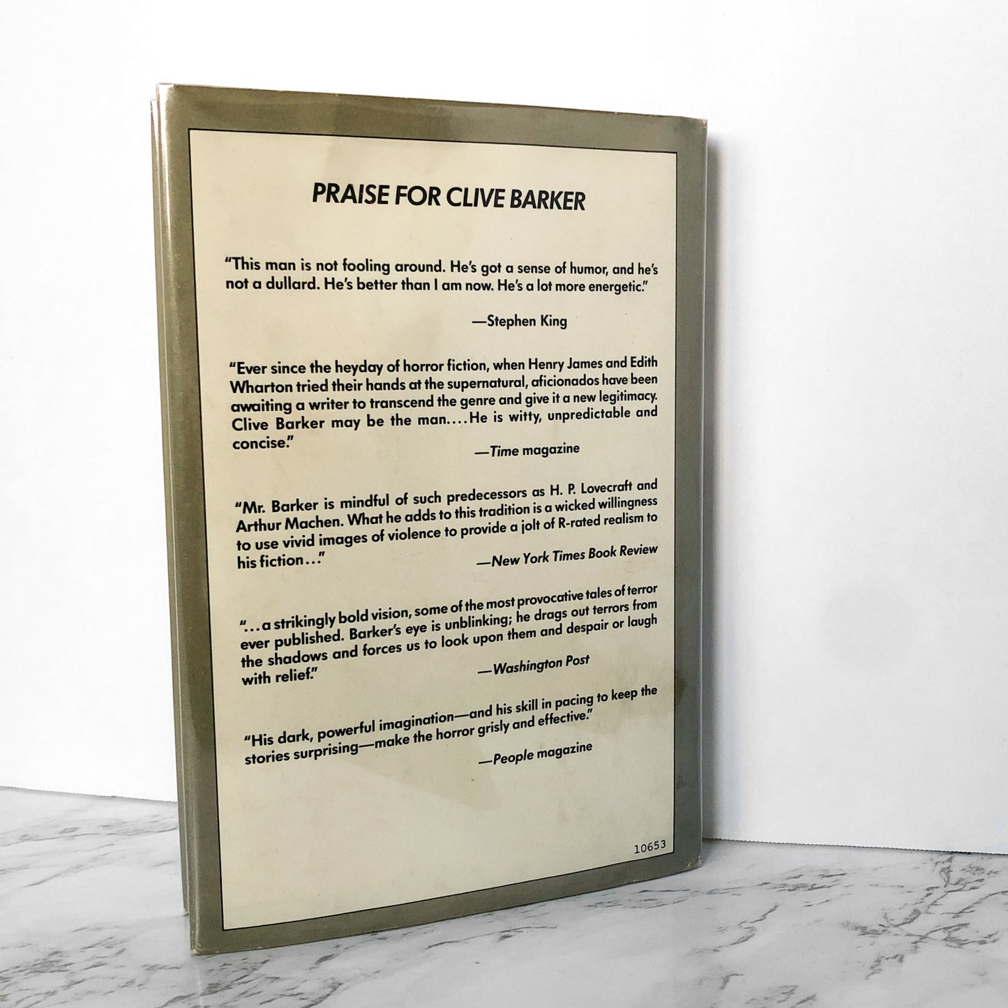 In the Flesh by Clive Barker [SIGNED BOOK CLUB EDITION] - Bookshop Apocalypse