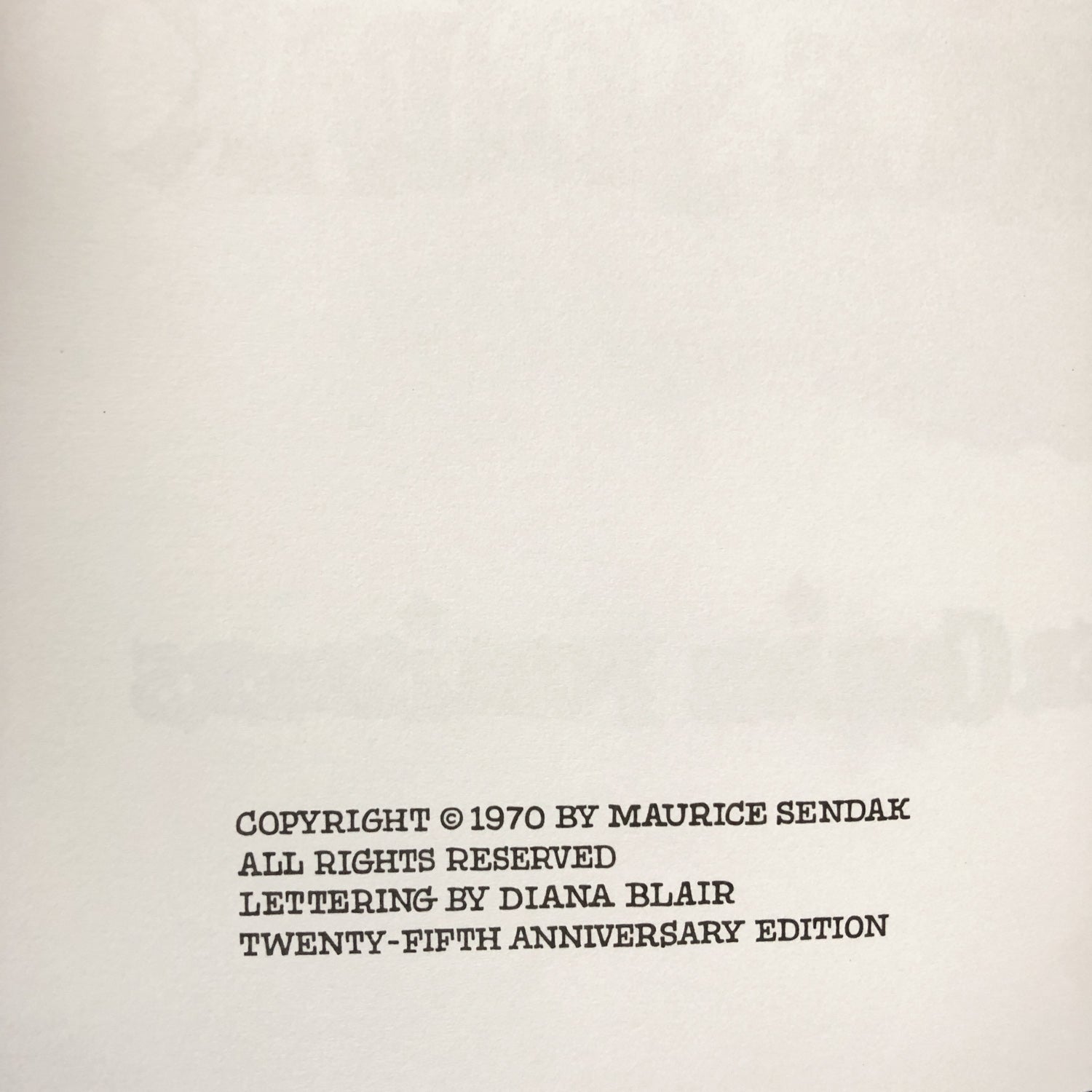 In The Night Kitchen by Maurice Sendak [25TH ANNIVERSARY FACSIMILE] - Bookshop Apocalypse