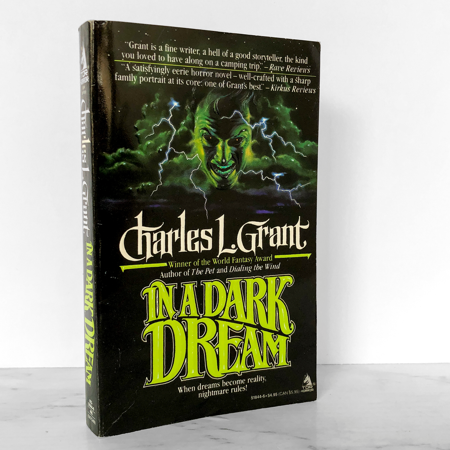 In a Dark Dream by Charles L. Grant [FIRST PAPERBACK PRINTING / 1990]