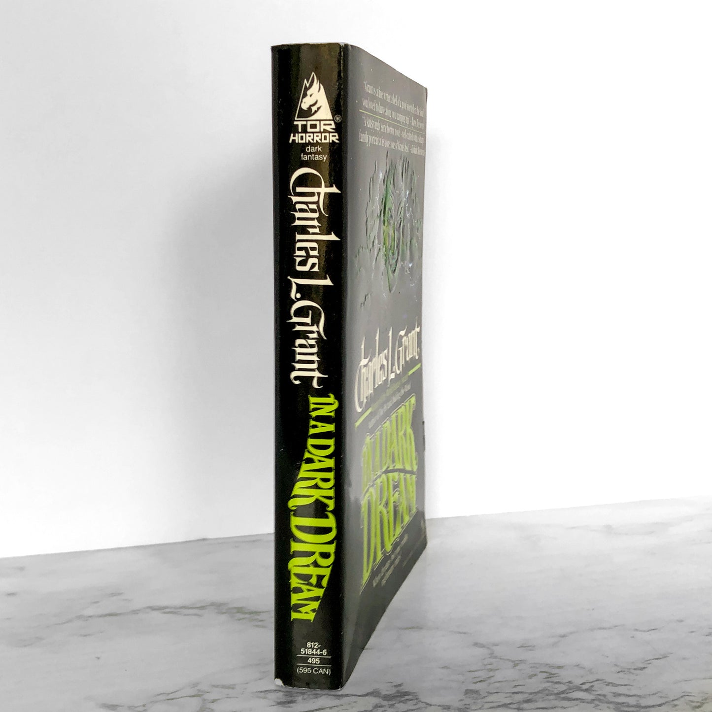 In a Dark Dream by Charles L. Grant [FIRST PAPERBACK PRINTING / 1990]