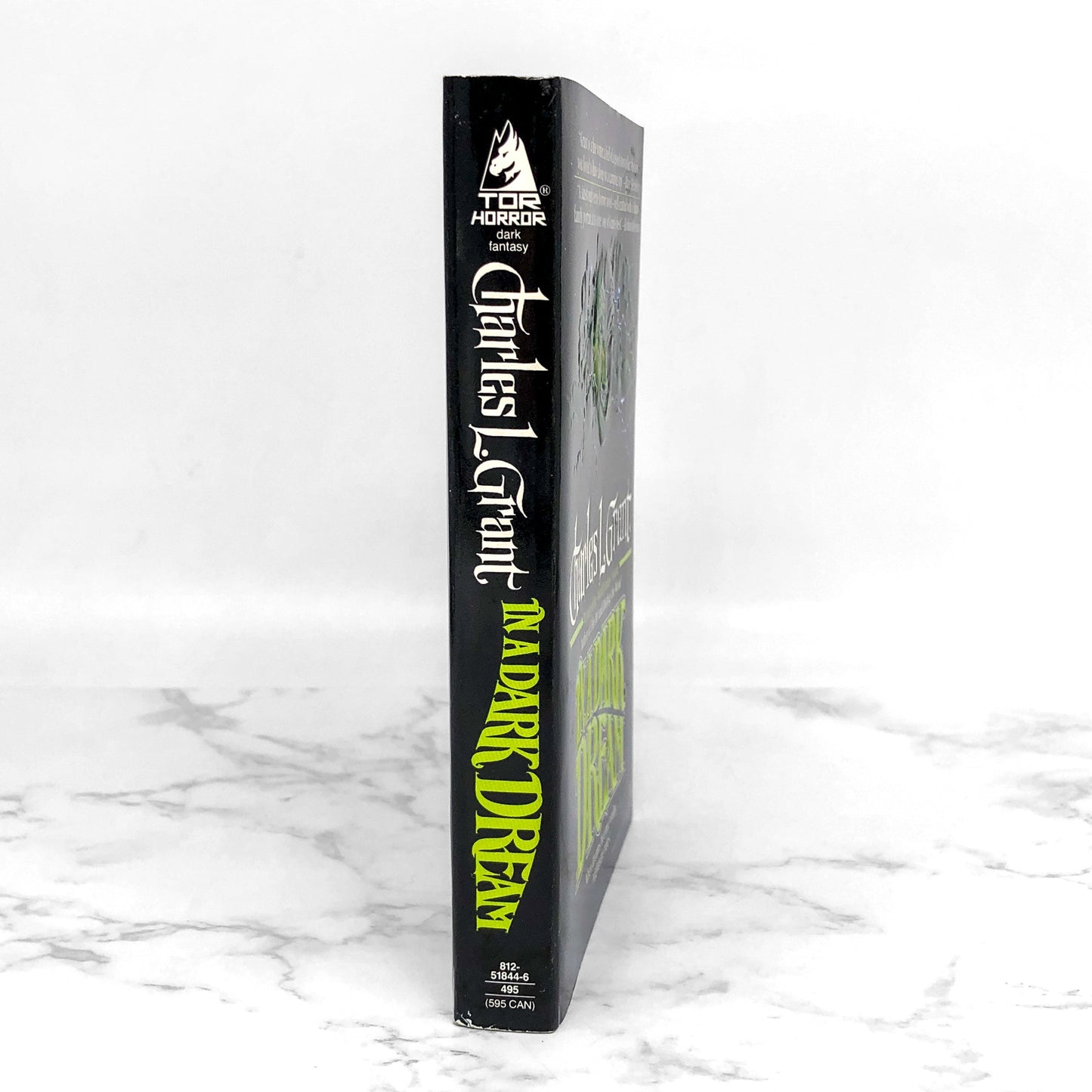 In a Dark Dream by Charles L. Grant [FIRST PAPERBACK PRINTING] 1990 • TOR Horror