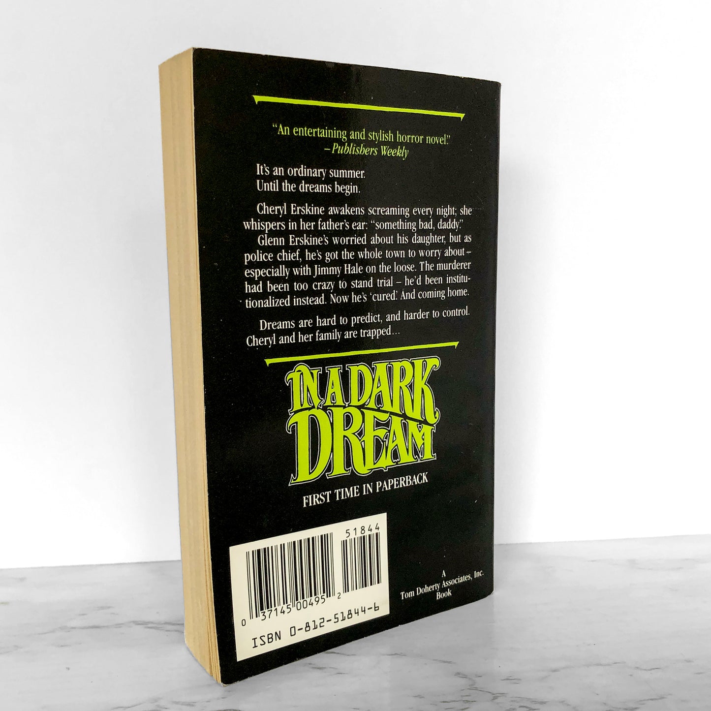 In a Dark Dream by Charles L. Grant [FIRST PAPERBACK PRINTING / 1990]