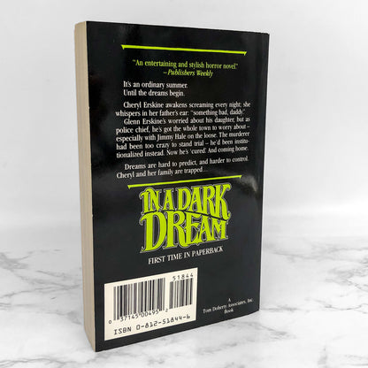 In a Dark Dream by Charles L. Grant [FIRST PAPERBACK PRINTING] 1990 • TOR Horror