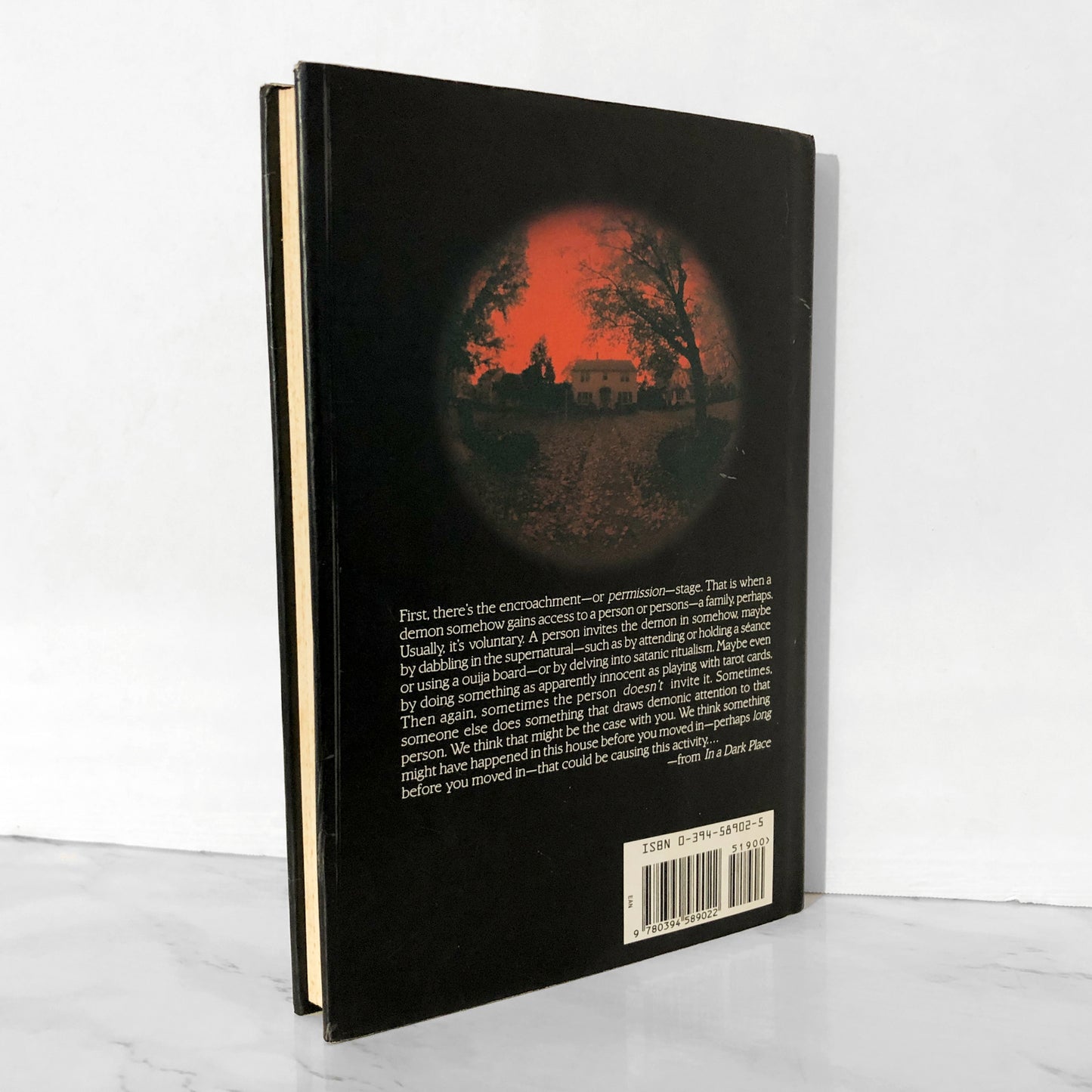 In A Dark Place by Ed and Lorraine Warren SIGNED! [FIRST EDITION]