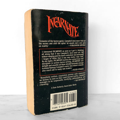 Incarnate by Ramsey Campbell [1984 FIRST PAPERBACK PRINTING]