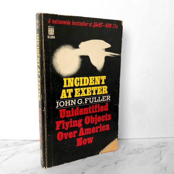 Incident at Exeter: Unidentified Flying Objects Over America Now by John G. Fuller [1966 PAPERBACK] - Bookshop Apocalypse