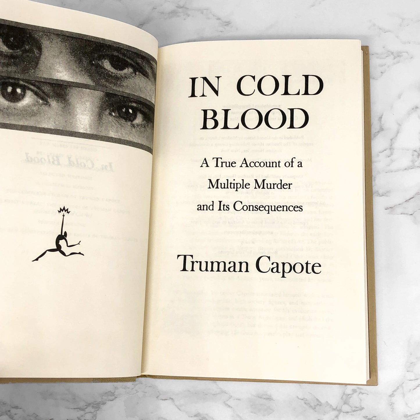 In Cold Blood by Truman Capote [HARDCOVER RE-ISSUE] 2007 • The Modern Library