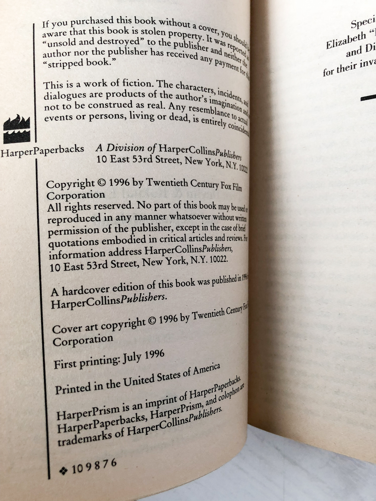 Independence Day by Dean Devlin & Roland Emerich [MOVIE TIE-IN PAPERBACK] - Bookshop Apocalypse