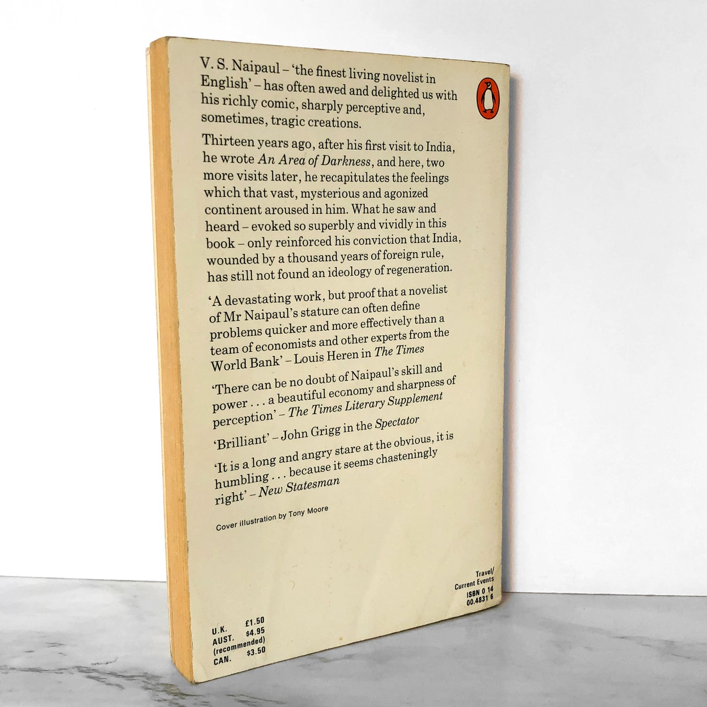 India: A Wounded Civilization by V.S. Naipaul [1981 U.K. PAPERBACK]