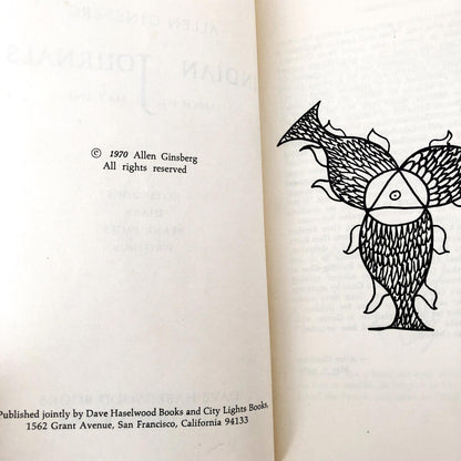 Indian Journals by Allen Ginsberg [TRADE PAPERBACK / 1970]