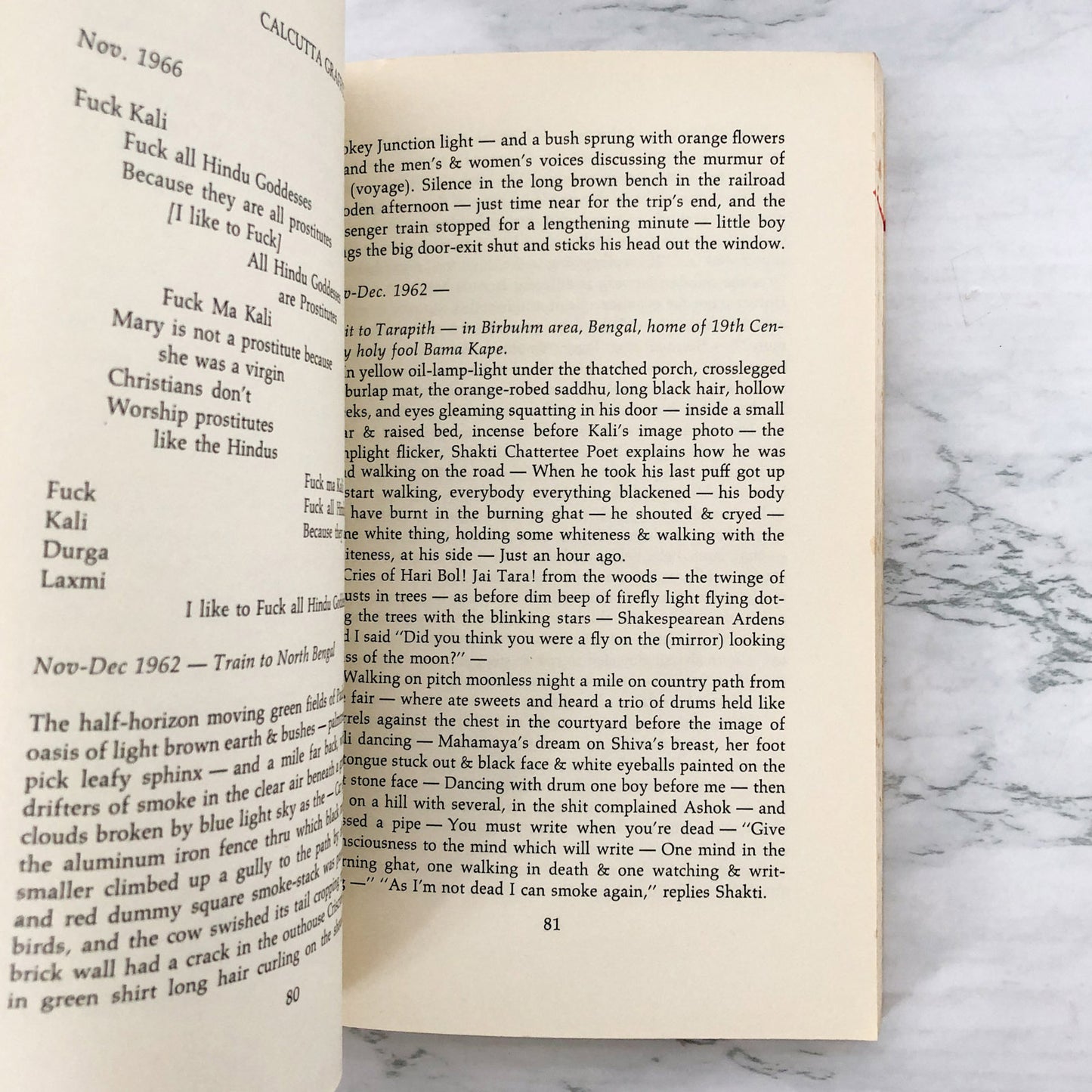 Indian Journals by Allen Ginsberg [TRADE PAPERBACK / 1970]