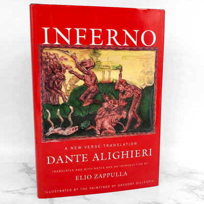 Inferno by Dante Alighieri - A New Verse Translation by Elio Zappulla  [FIRST EDITION THUS] 1998