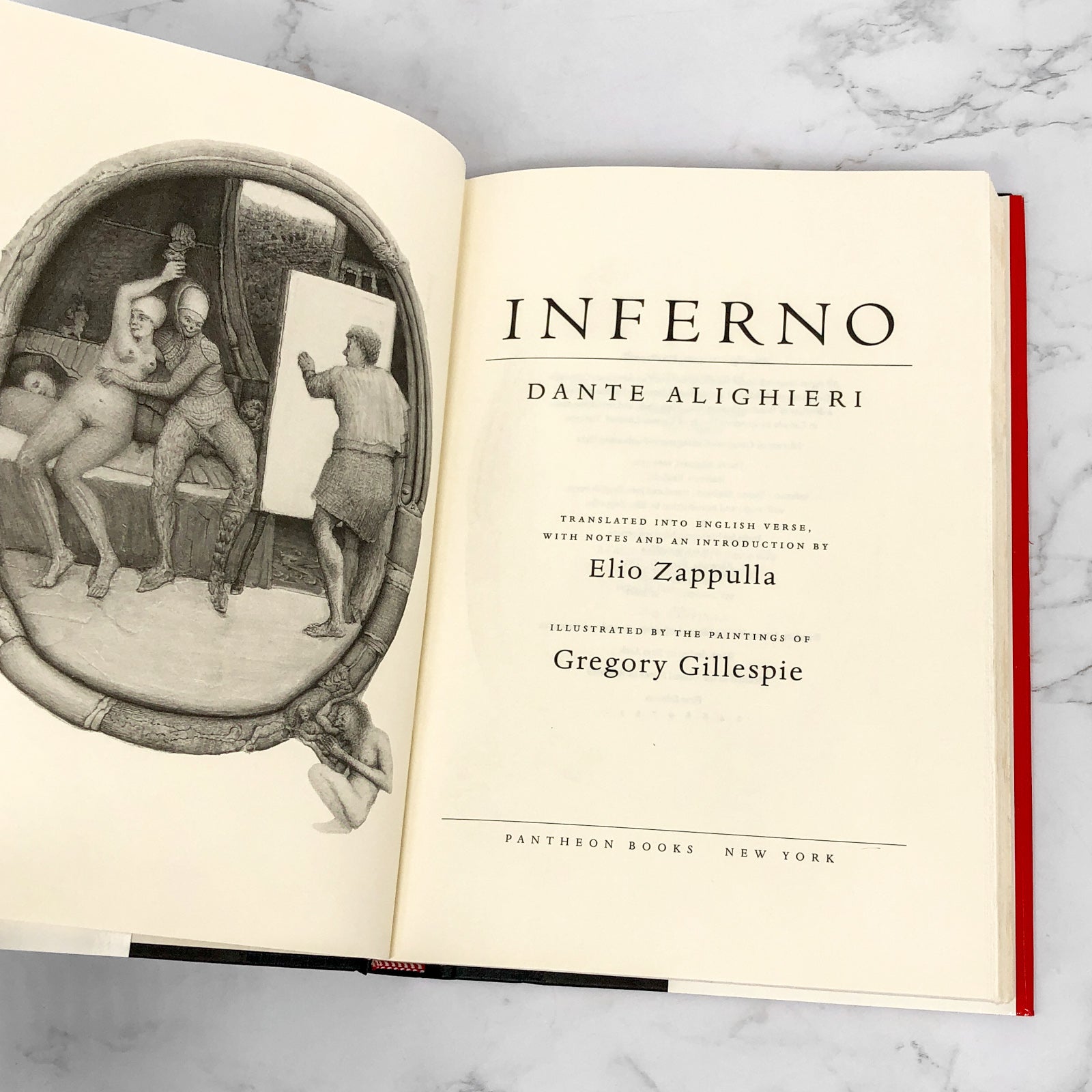 THE INFERNO by Dante Alighieri Hardcover Edition Illustrated Classic *Brand  New*