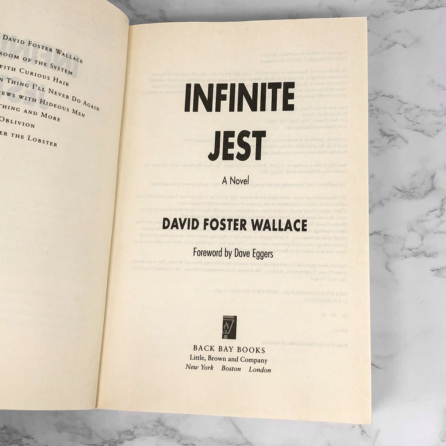 Infinite Jest by David Foster Wallace [2006 TRADE PAPERBACK]