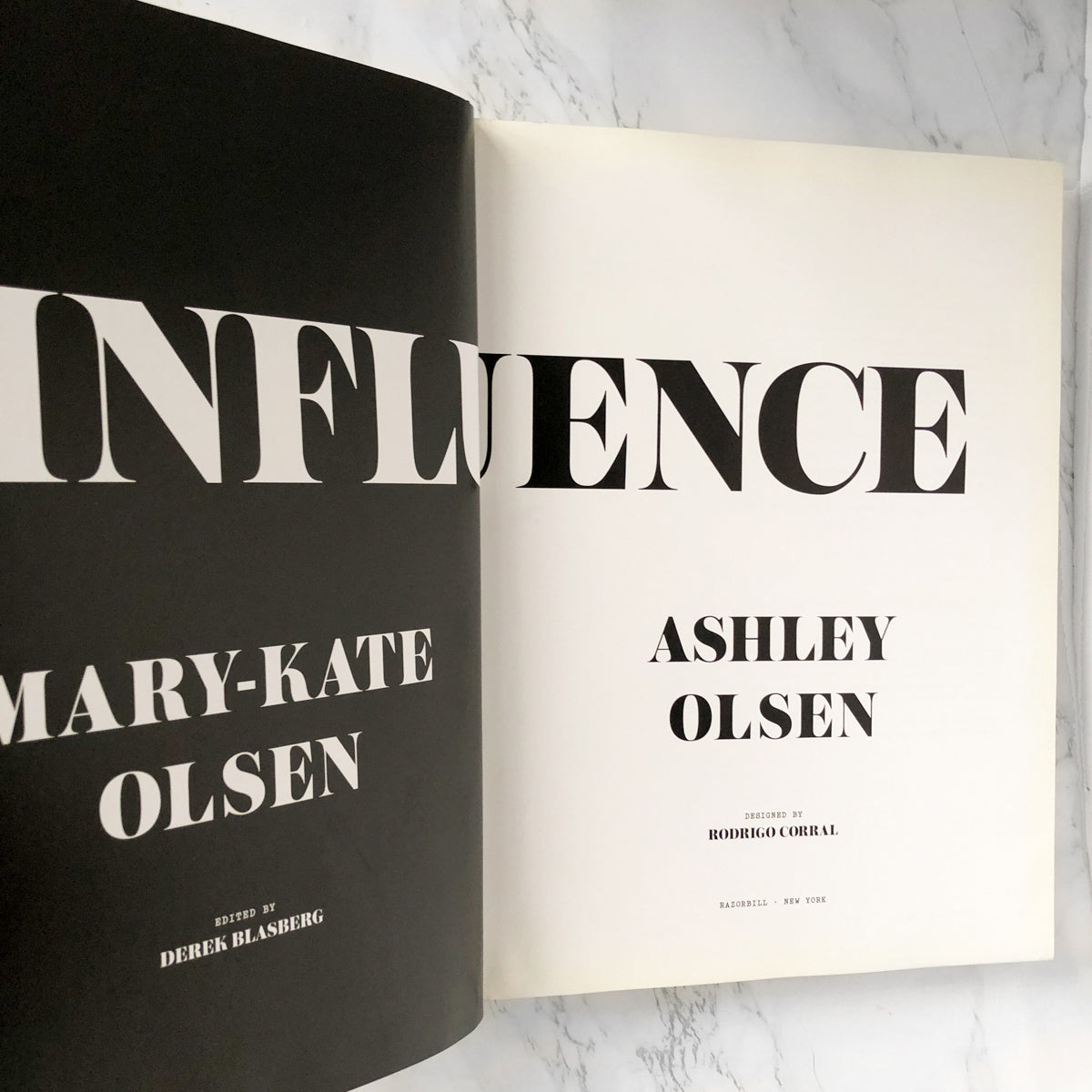 Influence by Mary Kate & Ashley Olsen [FIRST EDITION / FIRST