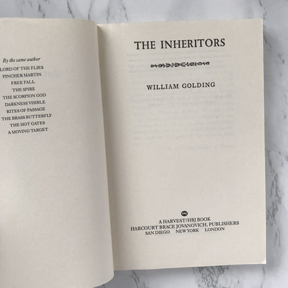 The Inheritors by William Golding [1983 TRADE PAPERBACK] - Bookshop Apocalypse