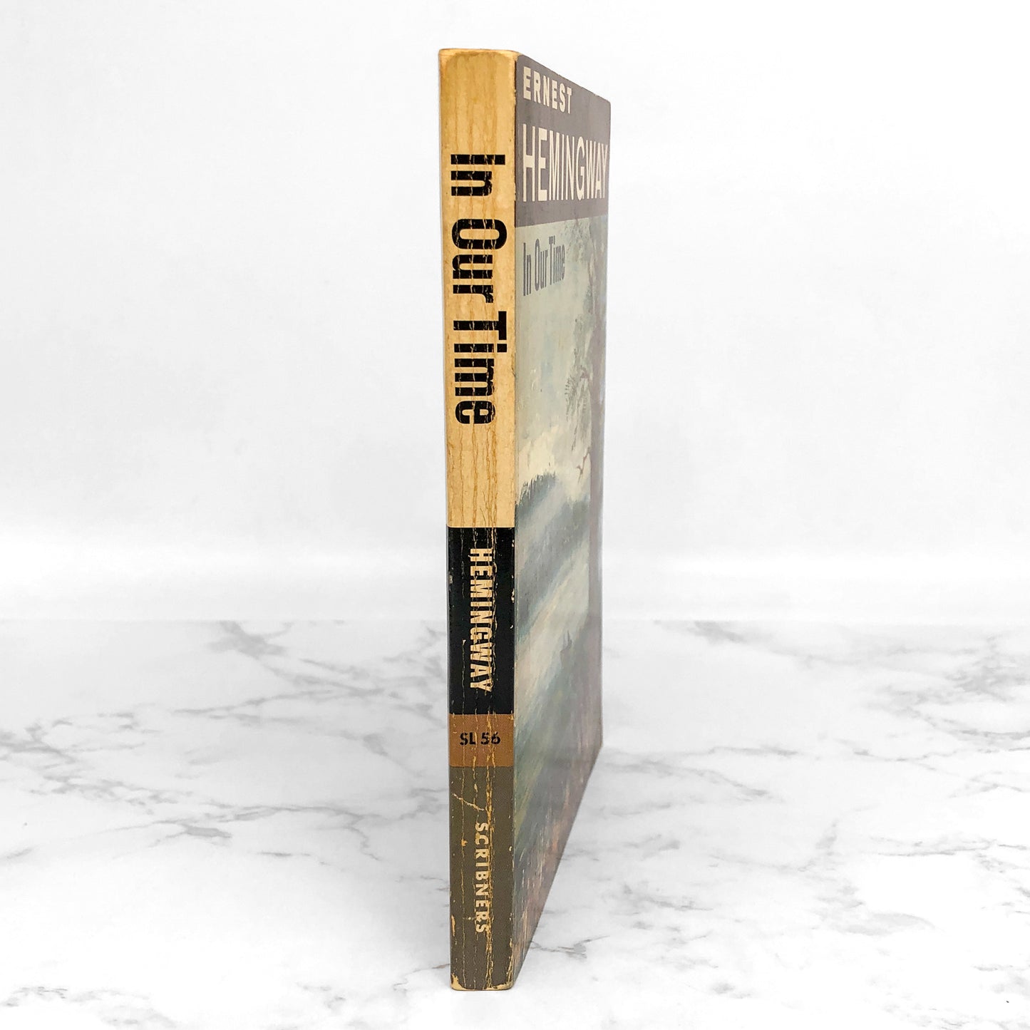 In Our Time by Ernest Hemingway [TRADE PAPERBACK] 1970 • Scribner