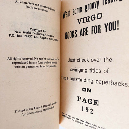 The Insatiable Typist by Rex Moore [VINTAGE SLEAZE PAPERBACK] Virgo Library