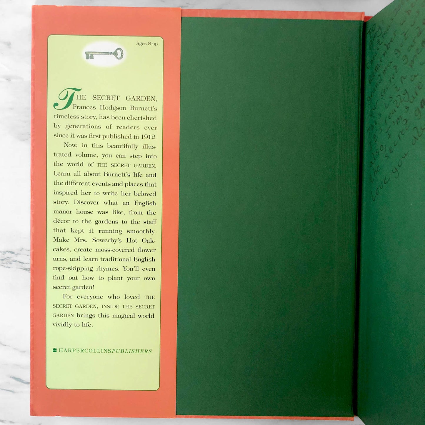 Inside the Secret Garden: A Treasury of Crafts, Recipes & Activities by Carolyn Strom Collins [FIRST EDITION]