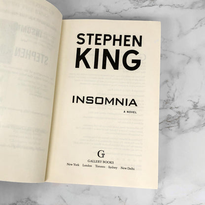 Insomnia by Stephen King [DELUXE TRADE PAPERBACK]