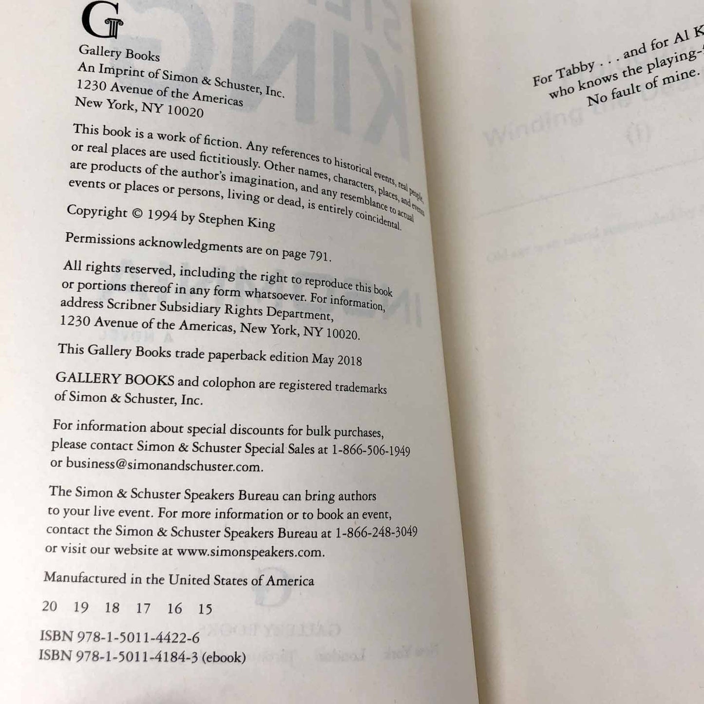 Insomnia by Stephen King [DELUXE TRADE PAPERBACK]