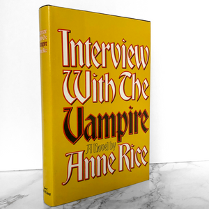Interview With the Vampire by Anne Rice [FIRST BC EDITION / 1976] - Bookshop Apocalypse