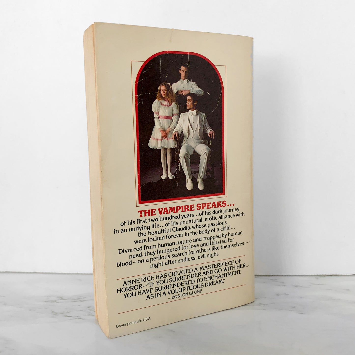 Interview With the Vampire by Anne Rice [1977 FIRST PAPERBACK PRINTING]