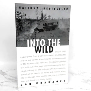 Into the Wild by Jon Krakauer [TRADE PAPERBACK] 1997 • Anchor