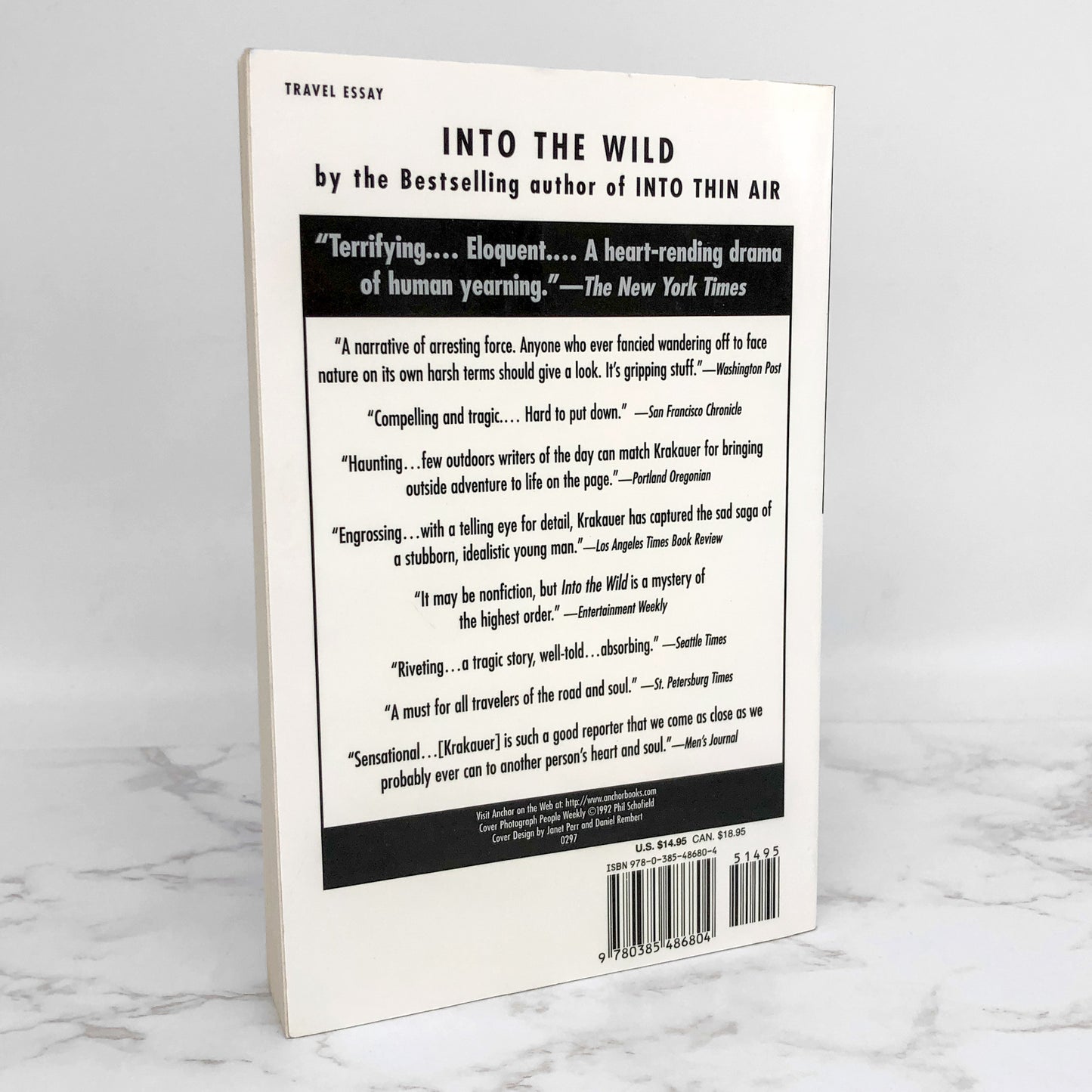 Into the Wild by Jon Krakauer [TRADE PAPERBACK] 1997 • Anchor